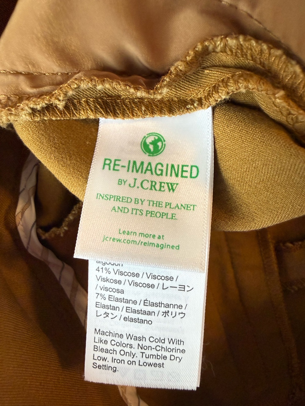J. Crew Remi Ankle Pants Mustard - Picture 10 of 14
